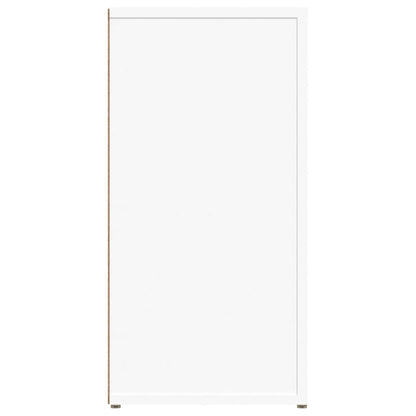 Credenza Bianca 100x30x59,5 cm in Legno Multistrato - homemem39