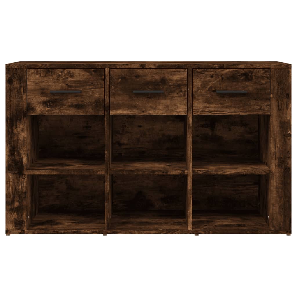 Credenza Rovere Fumo 100x30x59,5 cm in Legno Multistrato - homemem39