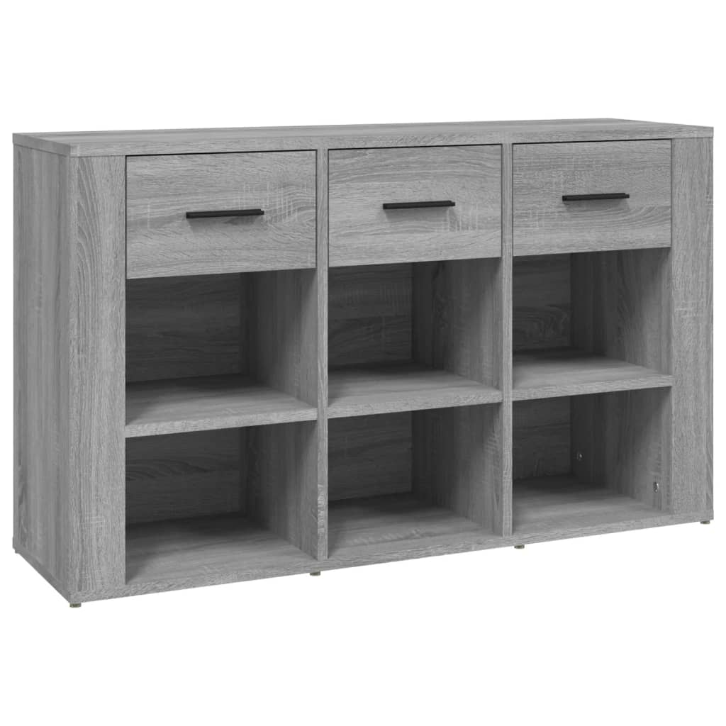 Credenza Grigio Sonoma 100x30x59,5 cm in Legno Multistrato - homemem39