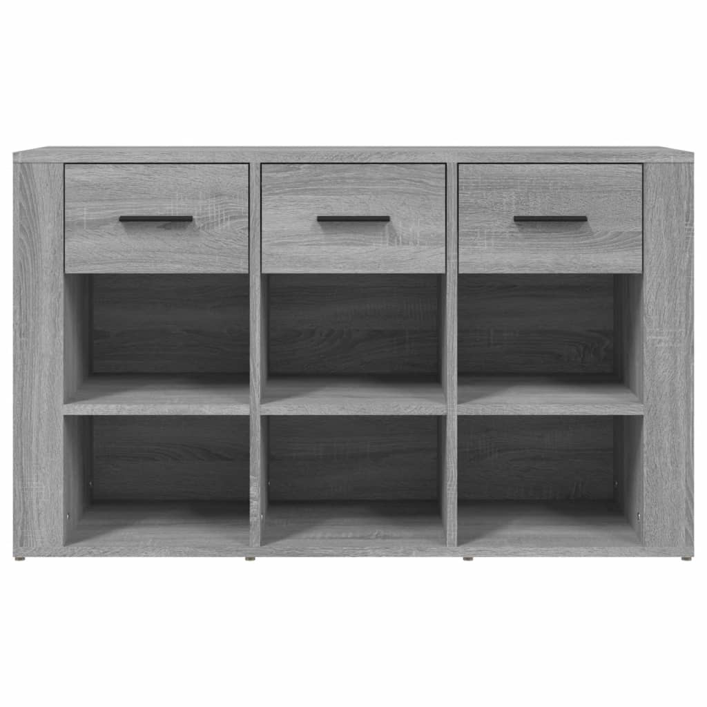 Credenza Grigio Sonoma 100x30x59,5 cm in Legno Multistrato - homemem39