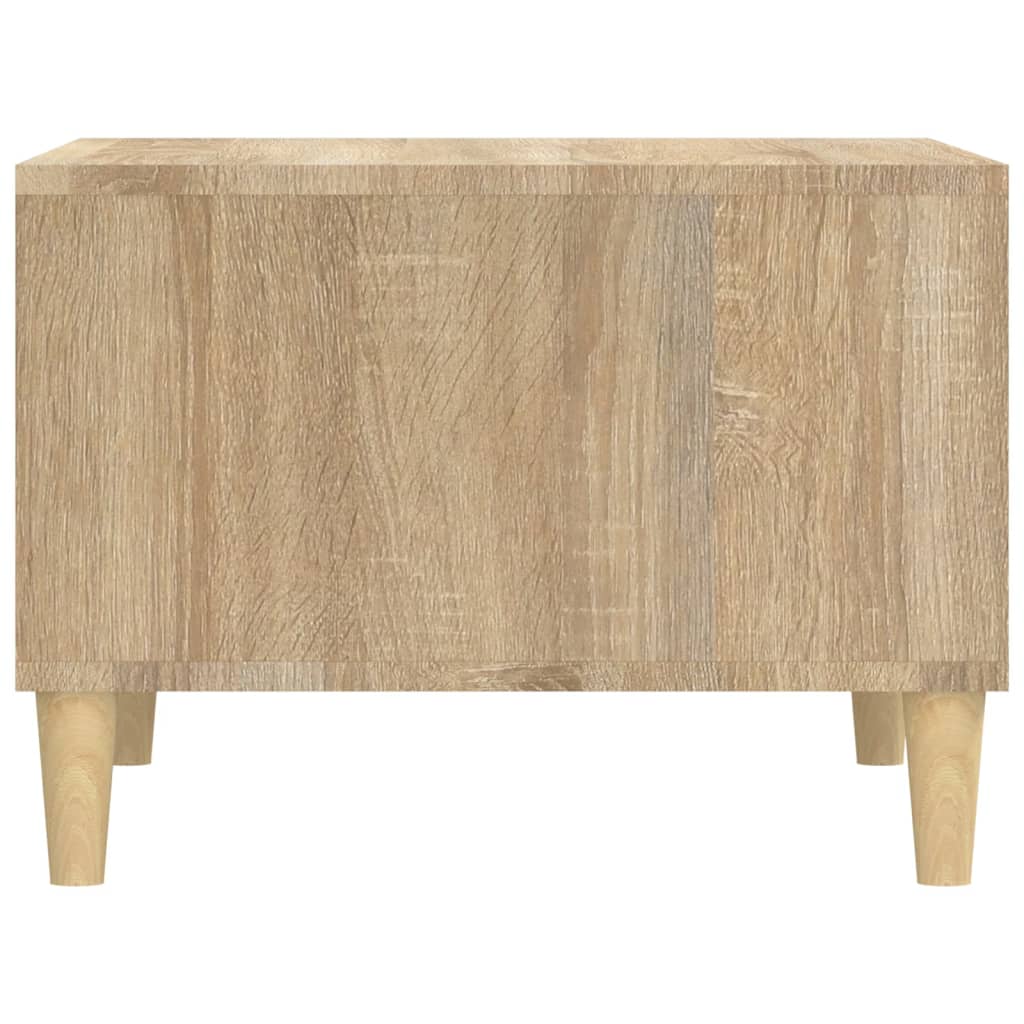 Tavolino Salotto Rovere Sonoma 60x50x36,5 cm Legno Multistrato - homemem39