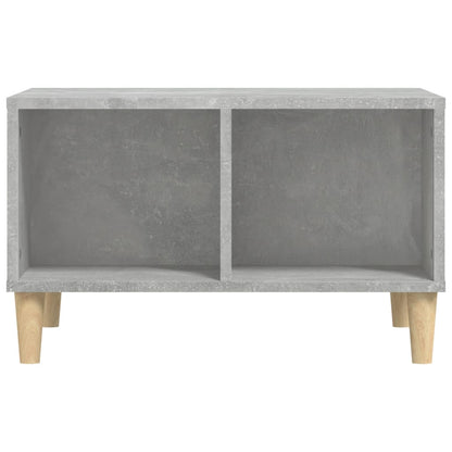 Tavolino Salotto Grigio Cemento 60x50x36,5 cm Legno Multistrato - homemem39