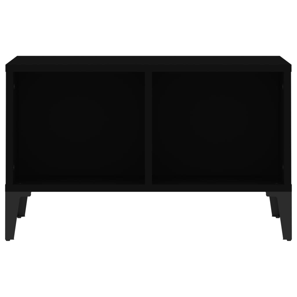 Tavolino da Salotto Nero 60x50x36,5 cm in Legno Multistrato - homemem39