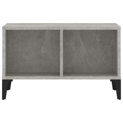 Tavolino Salotto Grigio Cemento 60x50x36,5 cm Legno Multistrato - homemem39