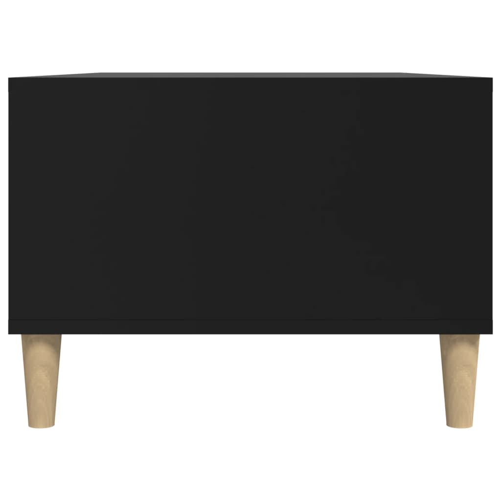 Tavolino da Salotto Nero 90x50x36,5 cm in Legno Multistrato - homemem39