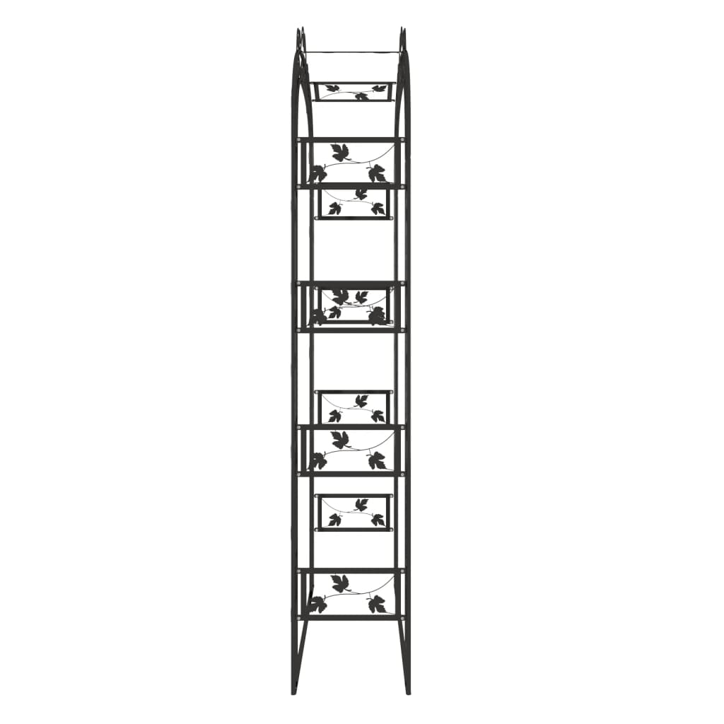 Arco da Giardino 116x45x240 cm Acciaio - homemem39