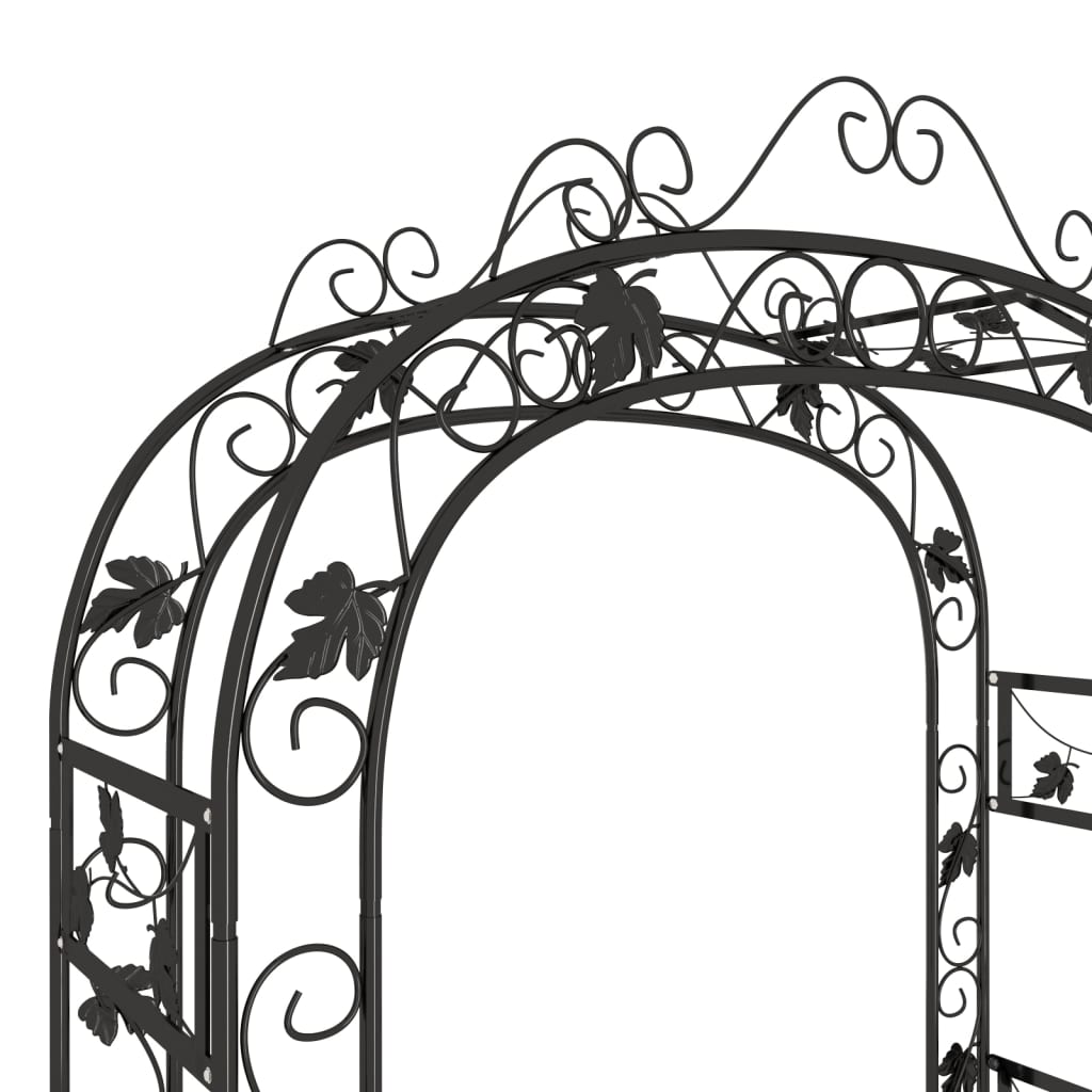 Arco da Giardino 116x45x240 cm Acciaio - homemem39
