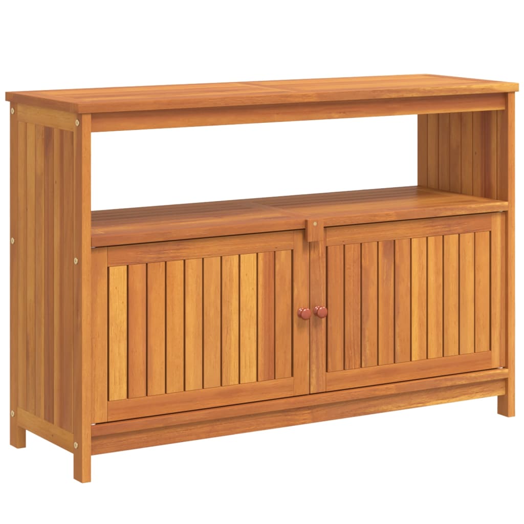 Tavolo Consolle da Giardino 110x35x75 cm Legno Massello Acacia - homemem39