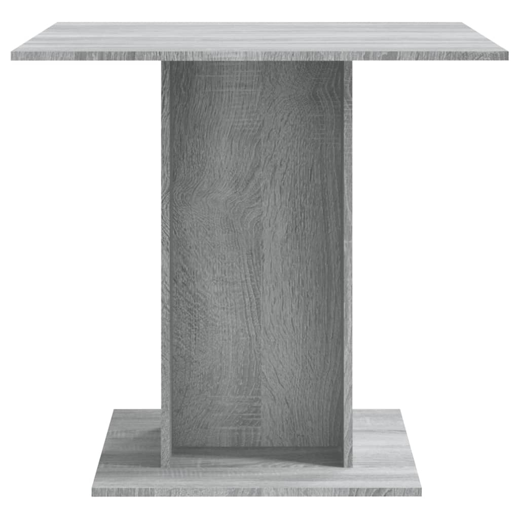 Tavolo da Pranzo grigio sonoma 80x80x75 cm in Legno Multistrato - homemem39