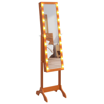 Specchio Autoportante con LED 34x37x146 cm - homemem39