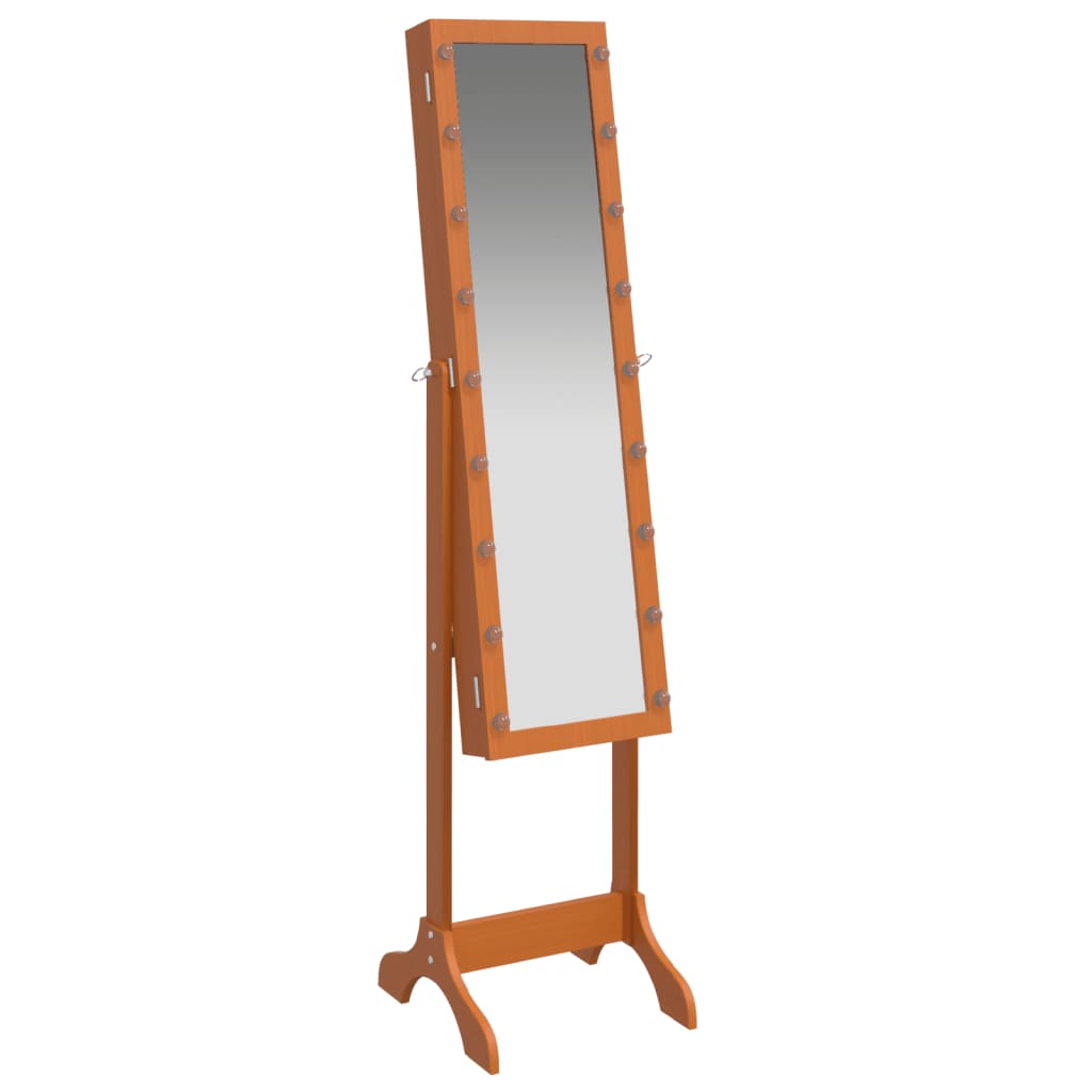 Specchio Autoportante con LED 34x37x146 cm - homemem39