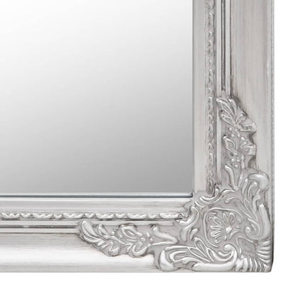 Specchio Autoportante Argento 40x160 cm - homemem39