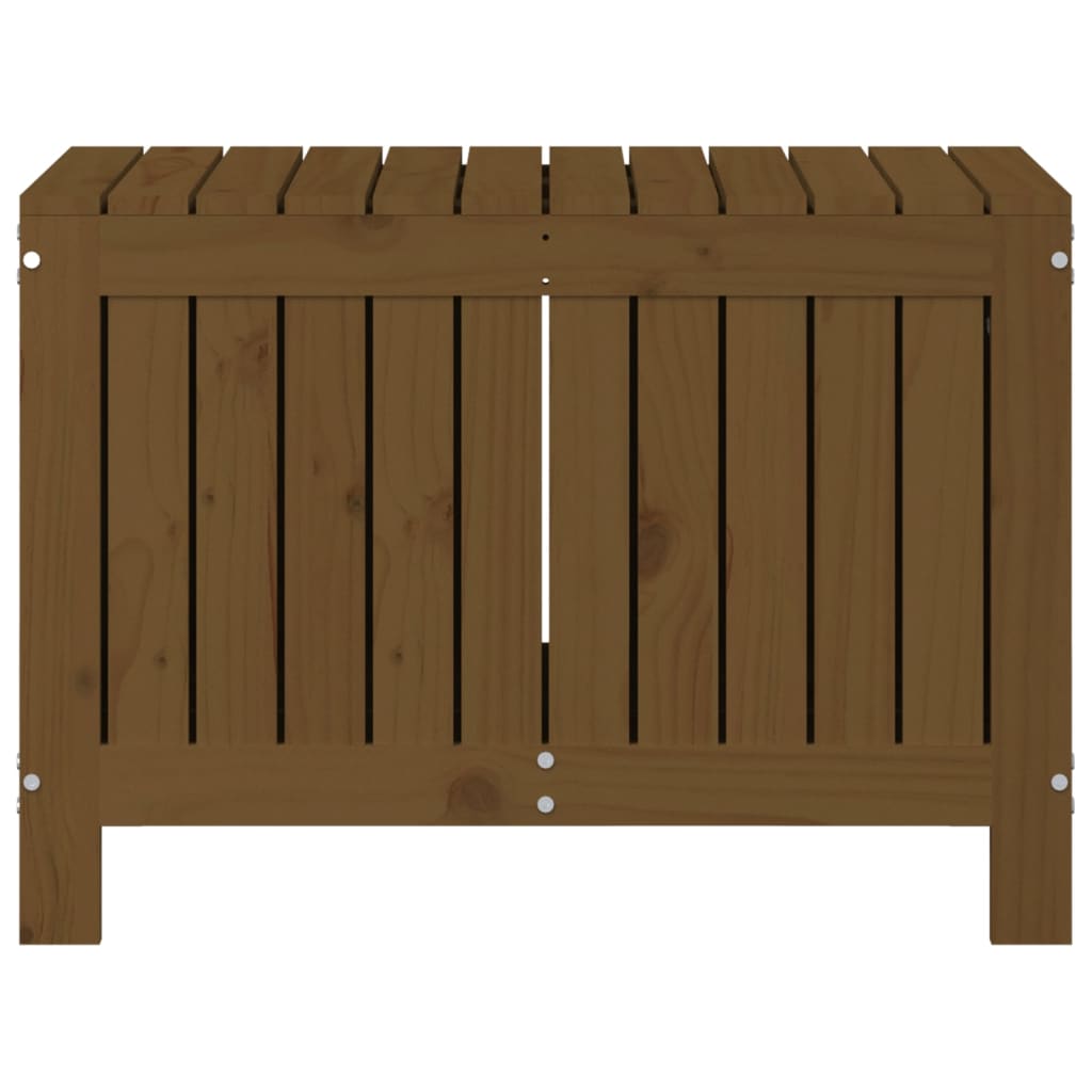 Contenitore da Giardino Miele 76x42,5x54 cm Legno Massello Pino - homemem39