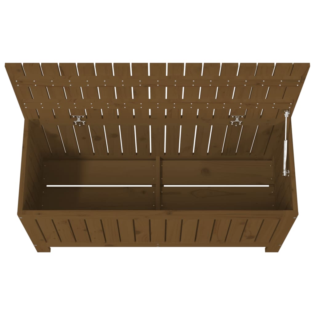 Contenitore da Giardino Miele 108x42,5x54cm Legno Massello Pino - homemem39