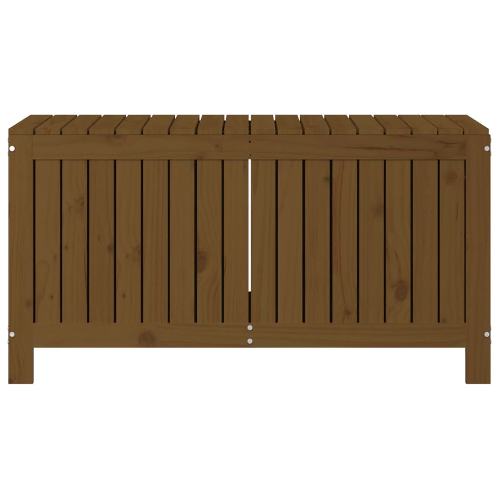 Contenitore da Giardino Miele 115x49x60 cm Legno Massello Pino - homemem39