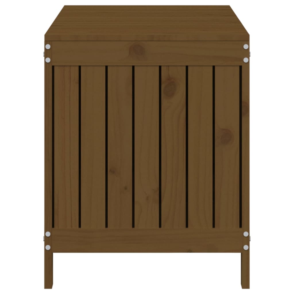 Contenitore da Giardino Miele 115x49x60 cm Legno Massello Pino - homemem39