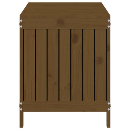 Contenitore da Giardino Miele 115x49x60 cm Legno Massello Pino - homemem39