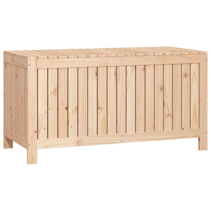 Contenitore da Giardino 121x55x64 cm in Legno Massello di Pino - homemem39