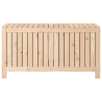 Contenitore da Giardino 121x55x64 cm in Legno Massello di Pino - homemem39