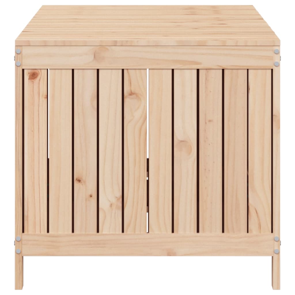 Contenitore da Giardino 147x68x64 cm in Legno Massello di Pino - homemem39