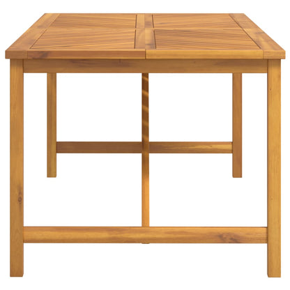 Tavolo da Pranzo da Giardino 200x90x74 cm Legno Massello Acacia - homemem39