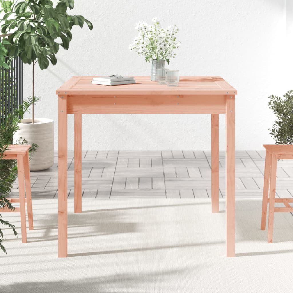 Tavolo da Giardino 82,5x82,5x76 cm in Legno Massello di Douglas - homemem39