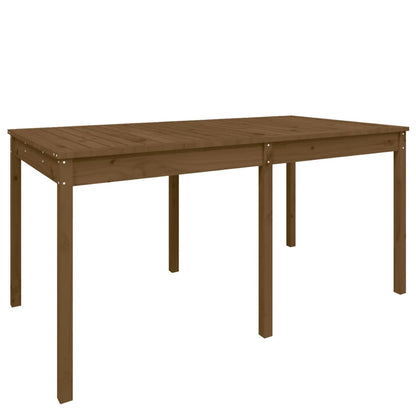 Tavolo da Giardino Miele 159,5x82,5x76cm Legno Massello di Pino - homemem39