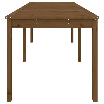 Tavolo da Giardino Miele 159,5x82,5x76cm Legno Massello di Pino - homemem39