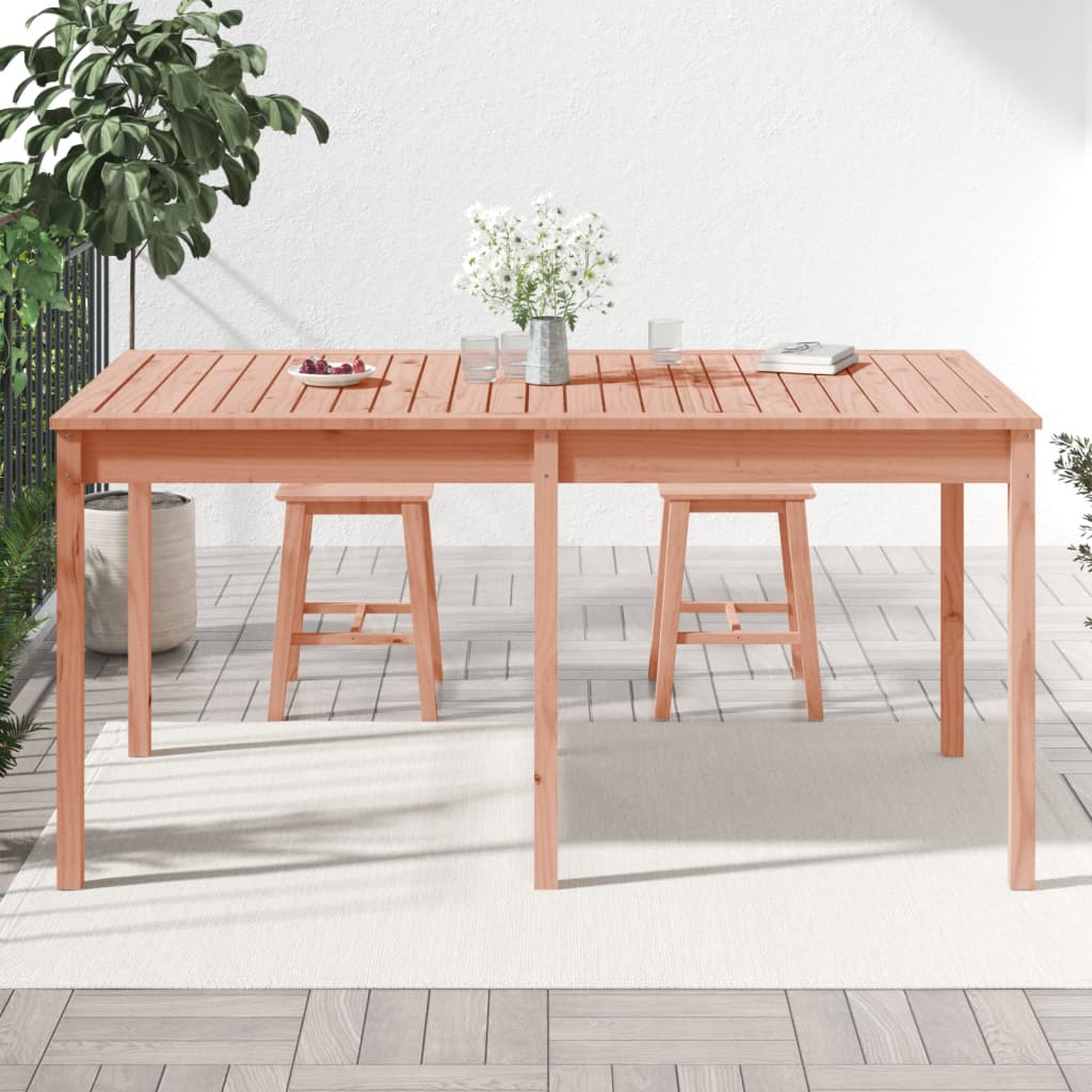 Tavolo da Giardino 159,5x82,5x76cm in Legno Massello di Douglas - homemem39