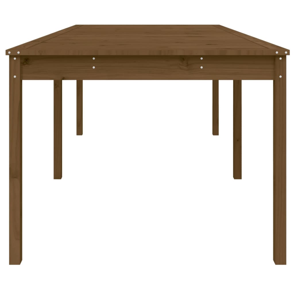 Tavolo da Giardino Miele 203,5x100x76cm Legno Massello di Pino - homemem39