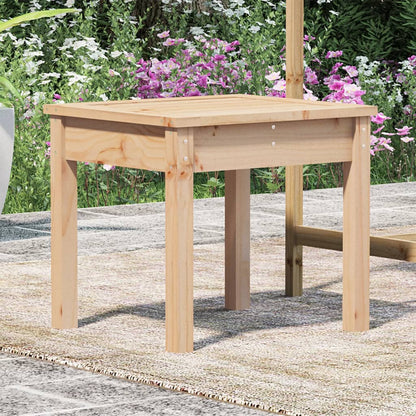 Panca da Giardino 50x44x45 cm in Legno Massello di Pino - homemem39