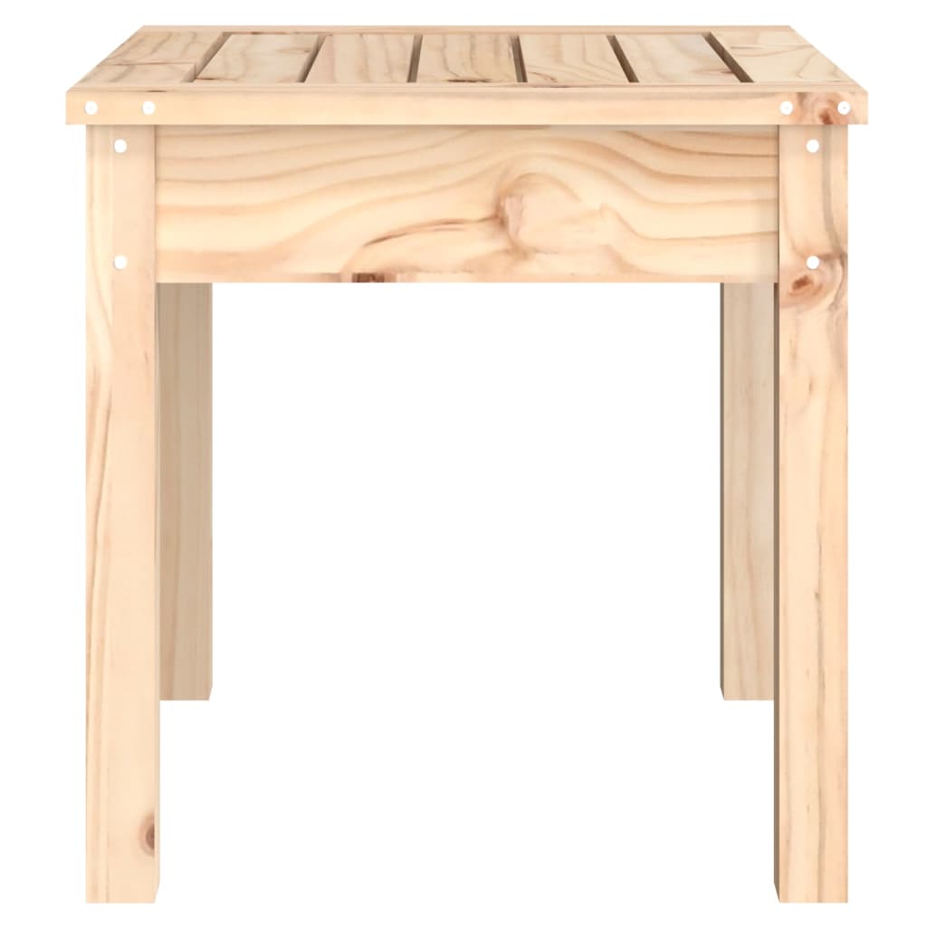 Panca da Giardino 50x44x45 cm in Legno Massello di Pino - homemem39