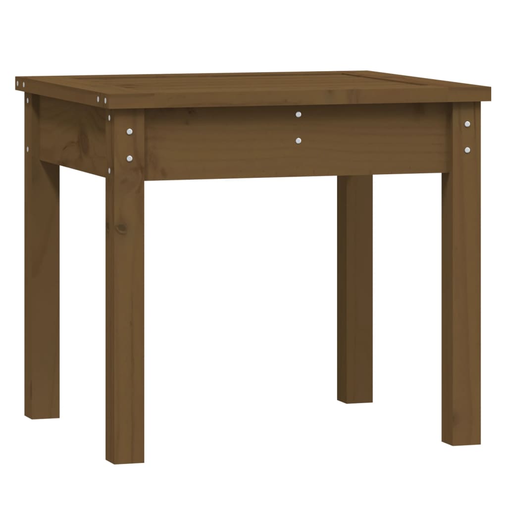 Panca da Giardino Miele 50x44x45 cm Legno Massello di Pino - homemem39