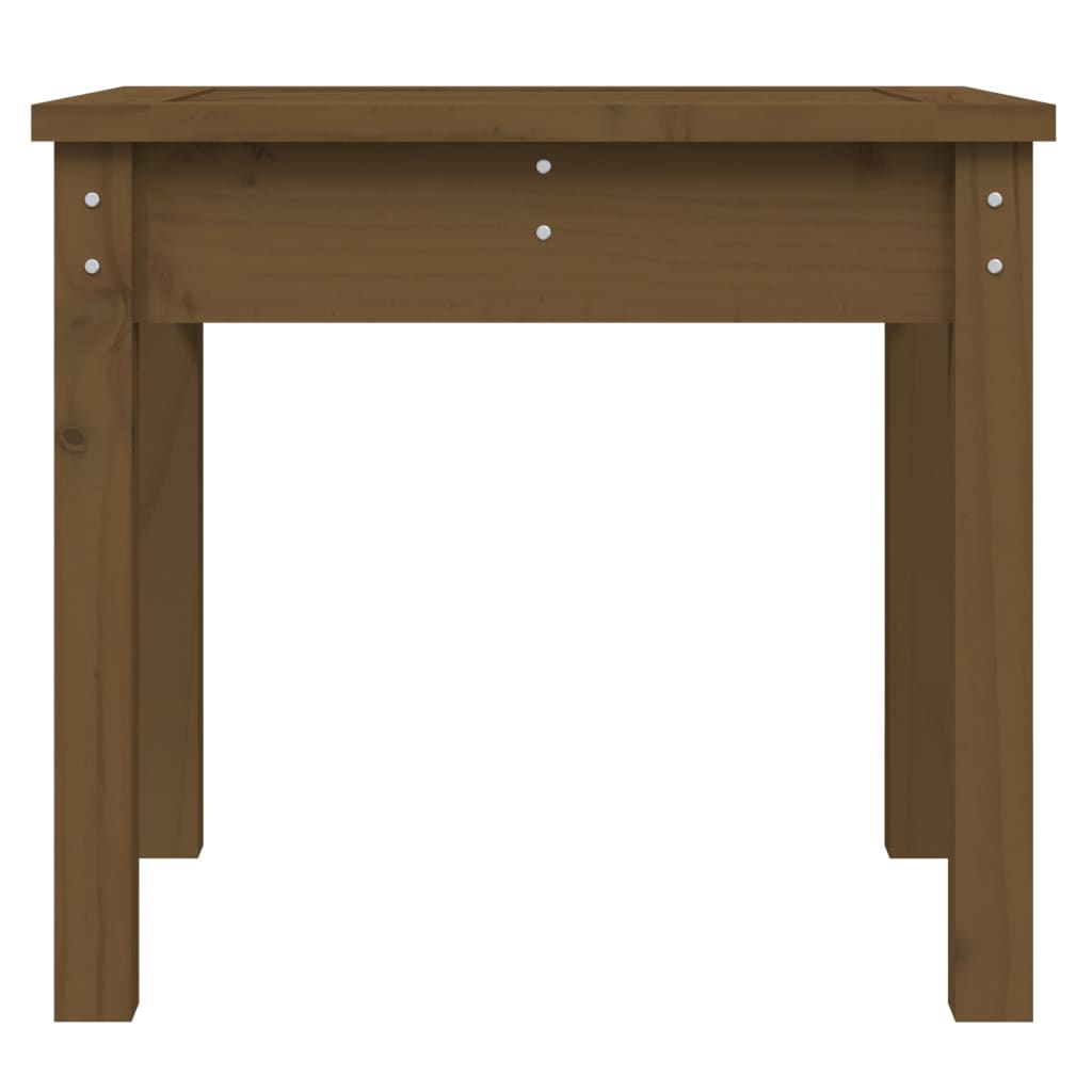 Panca da Giardino Miele 50x44x45 cm Legno Massello di Pino - homemem39