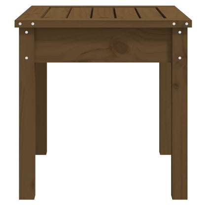 Panca da Giardino Miele 50x44x45 cm Legno Massello di Pino - homemem39