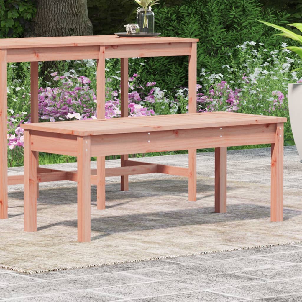 Panca da Giardino 109x44x45 cm in Legno Massello di Douglas - homemem39