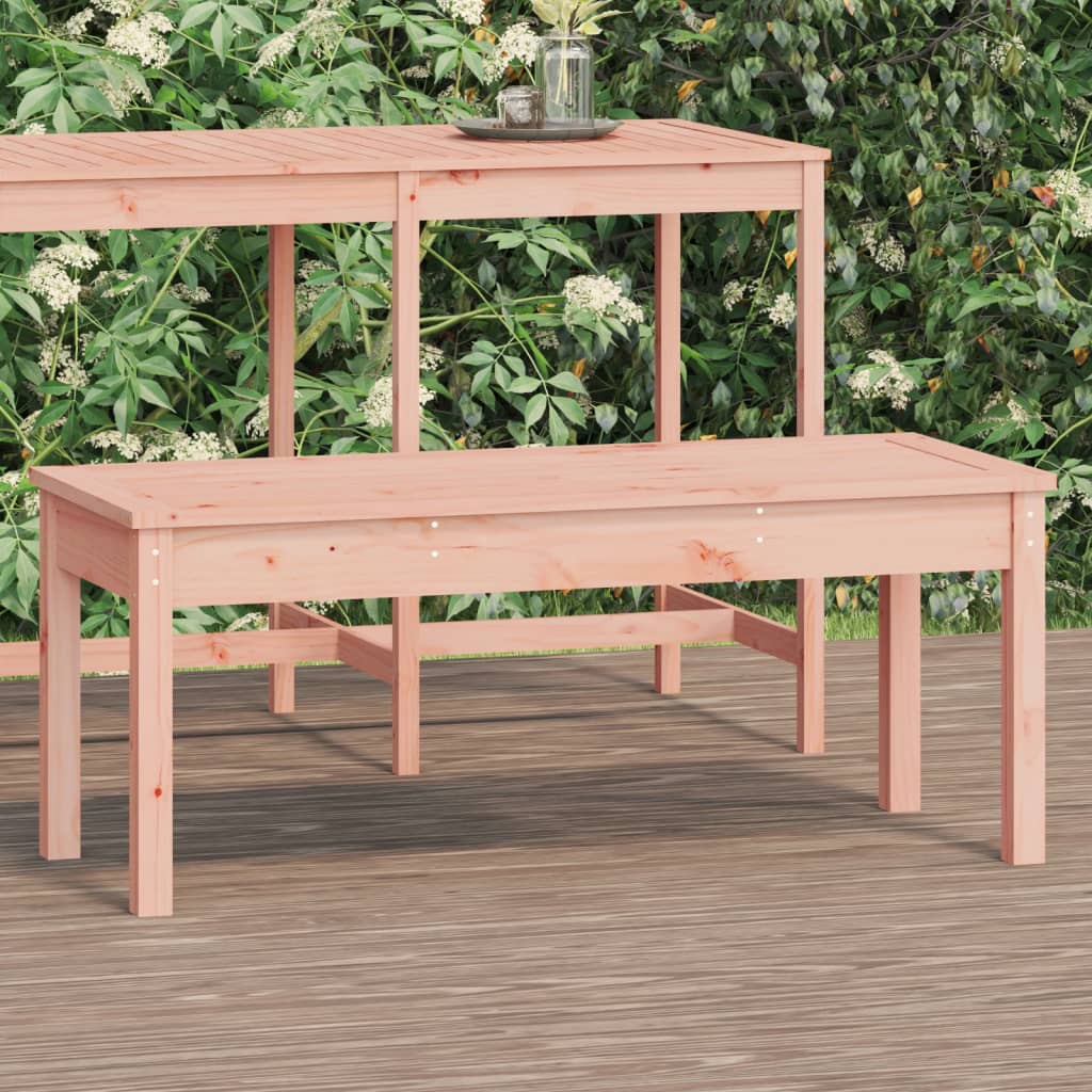 Panca da Giardino 109x44x45 cm in Legno Massello di Douglas - homemem39