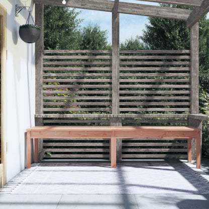 Panca da Giardino 2 Posti 203,5x44x45 cm Legno Massello Douglas - homemem39