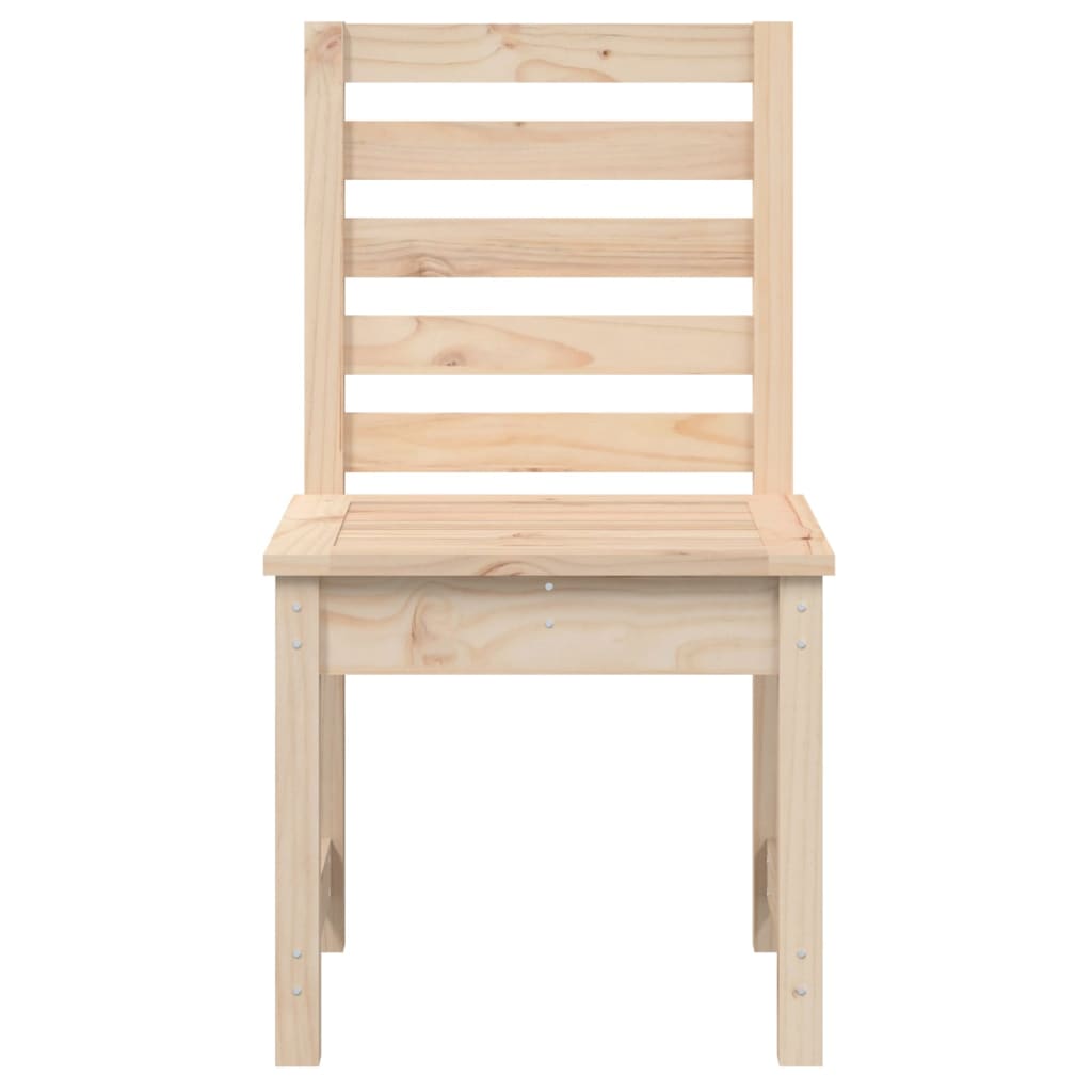 Sedie da Giardino 2pz 40,5x48x91,5 cm Legno Massello di Pino - homemem39