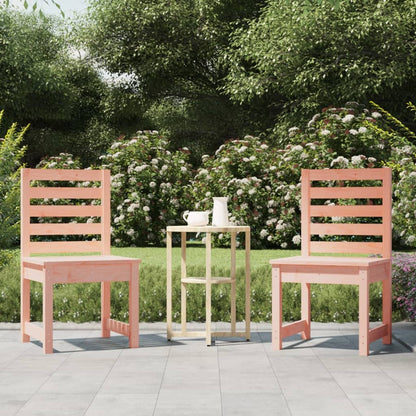 Sedie da Giardino 2pz 40,5x48x91,5 cm Legno Massello di Douglas - homemem39