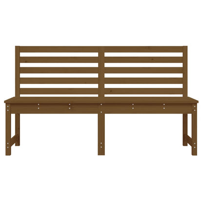 Panca da Giardino Miele 157,5 cm in Legno Massello di Pino - homemem39