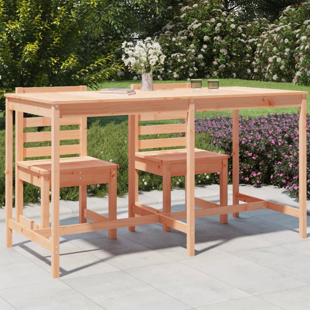 Tavolo da Giardino 203,5x90x110 cm in Legno Massello di Douglas - homemem39