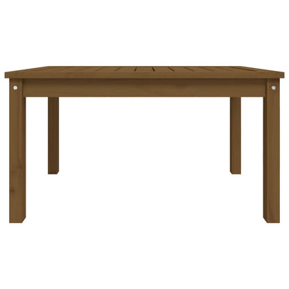 Tavolo da Giardino Miele 82,5x50,5x45 cm Legno Massello Pino - homemem39