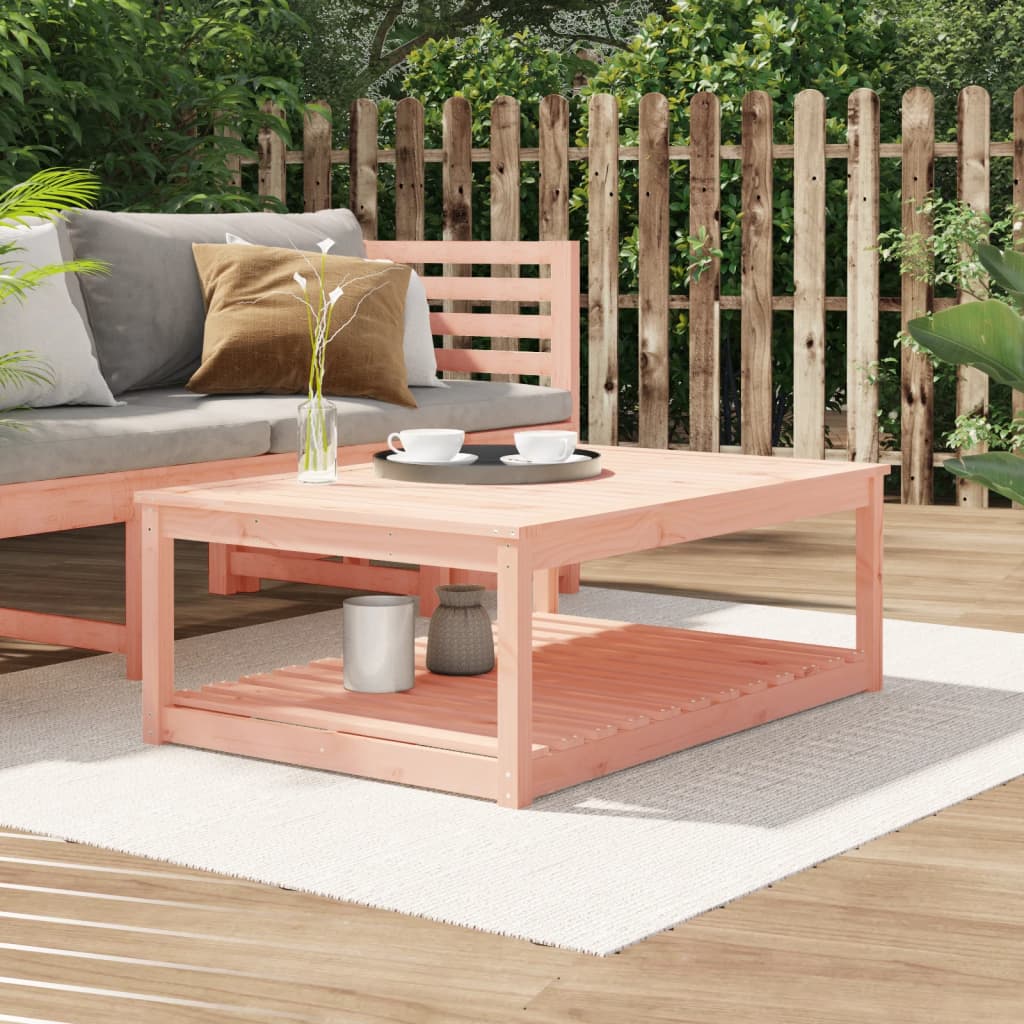 Tavolo da Giardino 121x82,5x45 cm in Legno Massello di Douglas - homemem39