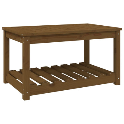 Tavolo da Giardino Miele 82,5x50,5x45 cm Legno Massello Pino - homemem39