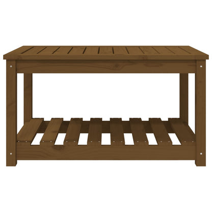 Tavolo da Giardino Miele 82,5x50,5x45 cm Legno Massello Pino - homemem39