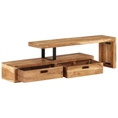 Supporto TV in Legno Massello di Acacia - homemem39