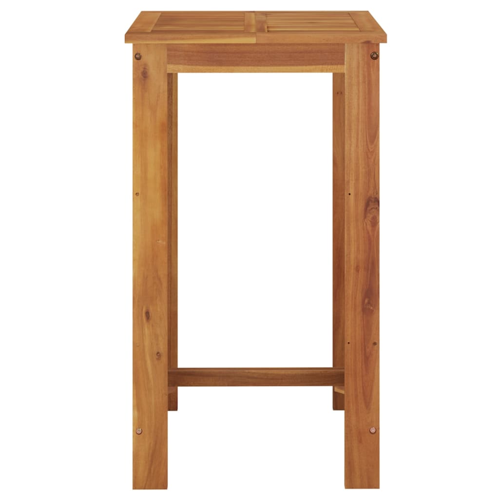 Tavolo da Bar da Giardino 60x60x105 cm Legno Massello di Acacia - homemem39