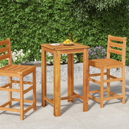 Tavolo da Bar da Giardino 60x60x105 cm Legno Massello di Acacia - homemem39