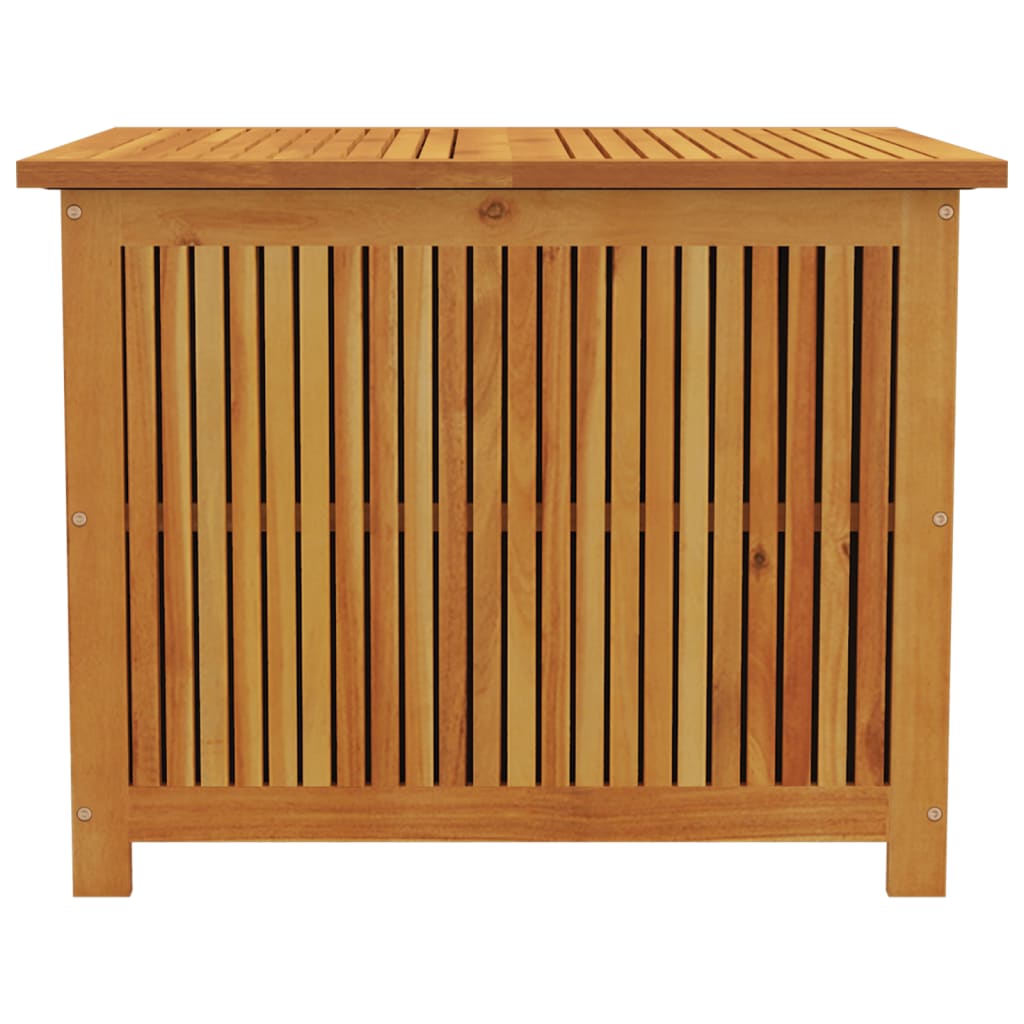 Contenitore da Giardino 75x75x58 cm in Legno Massello di Acacia - homemem39